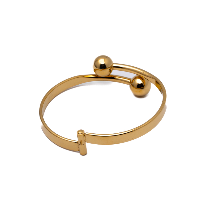 BRAZALETE ZO13547B DORADO ACERO INOXIDABLE