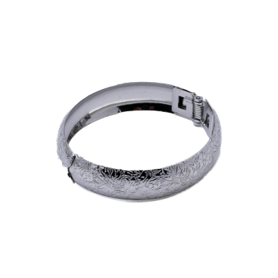 BRAZALETE ZO15864B PLATEADO ACERO INOXIDABLE