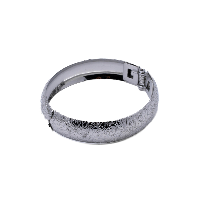 BRAZALETE ZO15864B PLATEADO ACERO INOXIDABLE