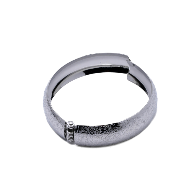 BRAZALETE ZO15865B PLATEADO ACERO INOXIDABLE