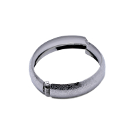 BRAZALETE ZO15865B PLATEADO ACERO INOXIDABLE