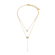 COLLAR ZO12394N DORADO ACERO INOXIDABLE 2D47