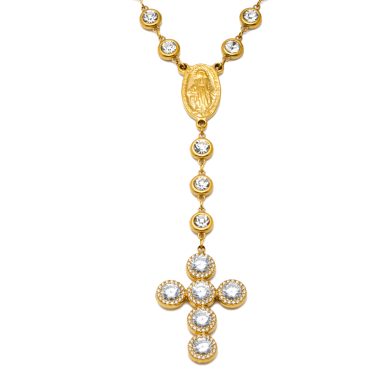 COLLAR ZO15892N DORADO ACERO INOXIDABLE 2D15