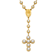 COLLAR ZO15892N DORADO ACERO INOXIDABLE 2D15
