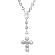 COLLAR ZO15892N PLATEADO ACERO INOXIDABLE 2D15
