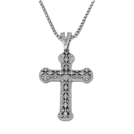 COLLAR ZO15894N PLATEADO ACERO INOXIDABLE