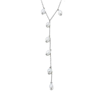 COLLAR ZO15671N PLATEADO ACERO INOXIDABLE E14