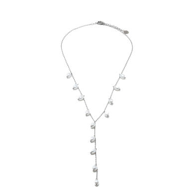 COLLAR ZO15671N PLATEADO ACERO INOXIDABLE E14