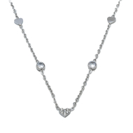 COLLAR ZO11651N PLATEADO ACERO INOXIDABLE 2D13