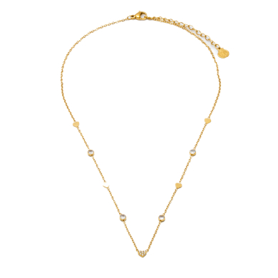 COLLAR ZO11651N DORADO ACERO INOXIDABLE 2D13