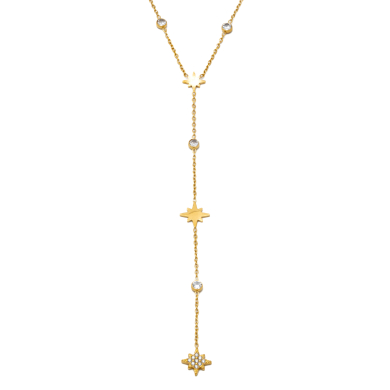 COLLAR ZO14976N DORADO ACERO INOXIDABLE 2D18