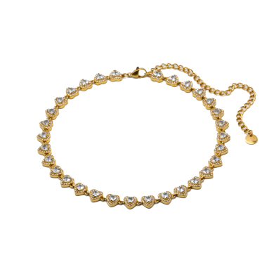 COLLAR ZO15935N DORADO ACERO INOXIDABLE