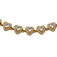 COLLAR ZO15935N DORADO ACERO INOXIDABLE