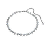 COLLAR ZO15935N PLATEADO ACERO INOXIDABLE
