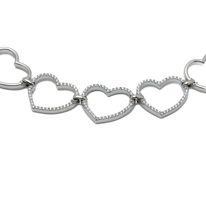 COLLAR ZO13478N PLATEADO ACERO INOXIDABLE 2D29
