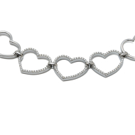 COLLAR ZO13478N PLATEADO ACERO INOXIDABLE 2D29