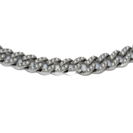 COLLAR ZO13769N PLATEADO ACERO INOXIDABLE 2D27