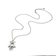 COLLAR ZO16044N/75CM PLATEADO ACERO INOXIDABLE 2D58