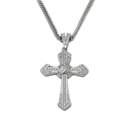 COLLAR ZO15897N PLATEADO ACERO INOXIDABLE 2D25
