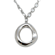 COLLAR ZO14368N PLATEADO ACERO INOXIDABLE E47