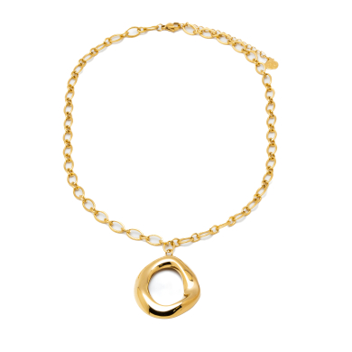 COLLAR ZO14368N DORADO ACERO INOXIDABLE E47