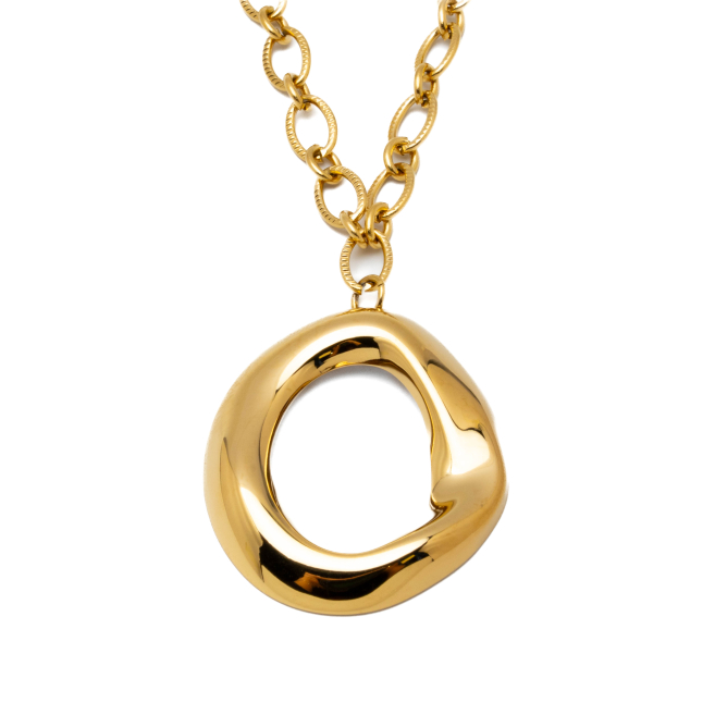 COLLAR ZO14368N DORADO ACERO INOXIDABLE E47