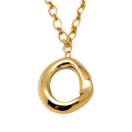 COLLAR ZO14368N DORADO ACERO INOXIDABLE E47