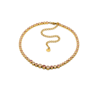 COLLAR ZO15785N DORADO ROSA ACERO INOXIDABLE E43