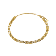 COLLAR ZO15367N DORADO ACERO INOXIDABLE E39