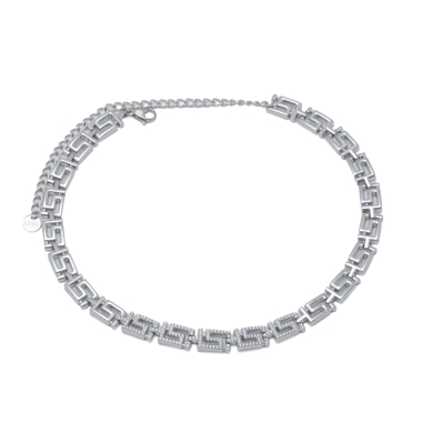COLLAR ZO15367N PLATEADO ACERO INOXIDABLE E39