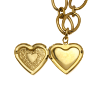 COLLAR ZO14435N DORADO ACERO INOXIDABLE 2D310