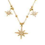 COLLAR ZO12611N DORADO ACERO INOXIDABLE 2D47 E27