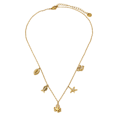 COLLAR ZO15456N DORADO ACERO INOXIDABLE E36 E36
