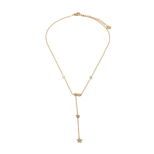 COLLAR ZO12127N DORADO ACERO INOXIDABLE 2D16