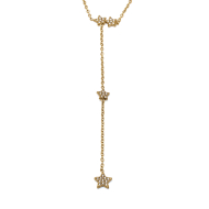 COLLAR ZO12127N DORADO ACERO INOXIDABLE 2D16