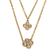 COLLAR ZO15127N DORADO ACERO INOXIDABLE