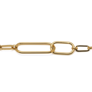 COLLAR ZO14191N DORADO ACERO INOXIDABLE 2D57