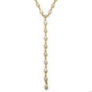 COLLAR ZO13009N DORADO ACERO INOXIDABLE 2D17