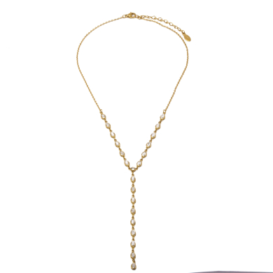 COLLAR ZO13009N DORADO ACERO INOXIDABLE 2D17