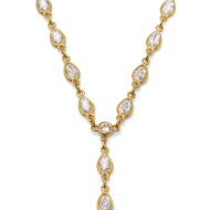 COLLAR ZO13009N DORADO ACERO INOXIDABLE 2D17