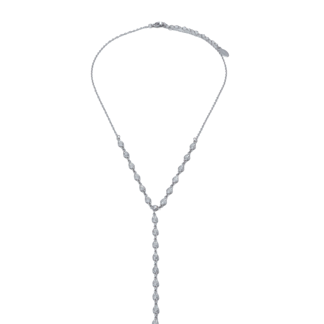 COLLAR ZO13009N PLATEADO ACERO INOXIDABLE
