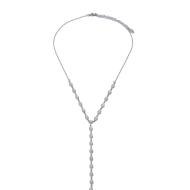 COLLAR ZO13009N PLATEADO ACERO INOXIDABLE