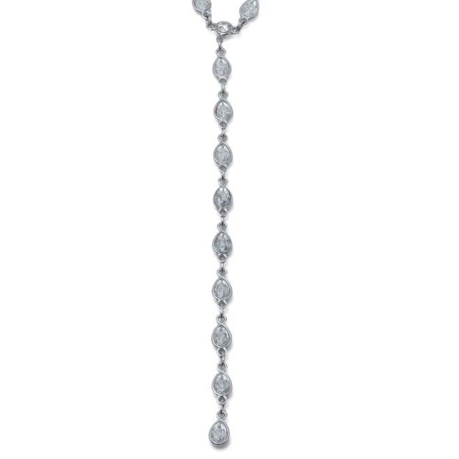 COLLAR ZO13009N PLATEADO ACERO INOXIDABLE