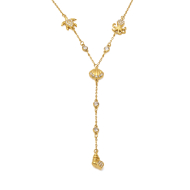 COLLAR ZO15213N DORADO ACERO INOXIDABLE 2D42