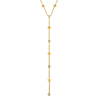 COLLAR ZO11514N DORADO ACERO INOXIDABLE 2D17