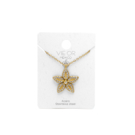 COLLAR ZO15396N DORADO ACERO INOXIDABLE 2D31