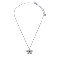COLLAR ZO15396N PLATEADO ACERO INOXIDABLE 2D31
