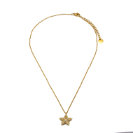 COLLAR ZO15414N DORADO ACERO INOXIDABLE 2D31