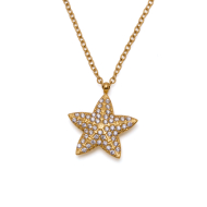 COLLAR ZO15414N DORADO ACERO INOXIDABLE 2D31