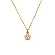 COLLAR ZO8352N DORADO ACERO INOXIDABLE 2D21